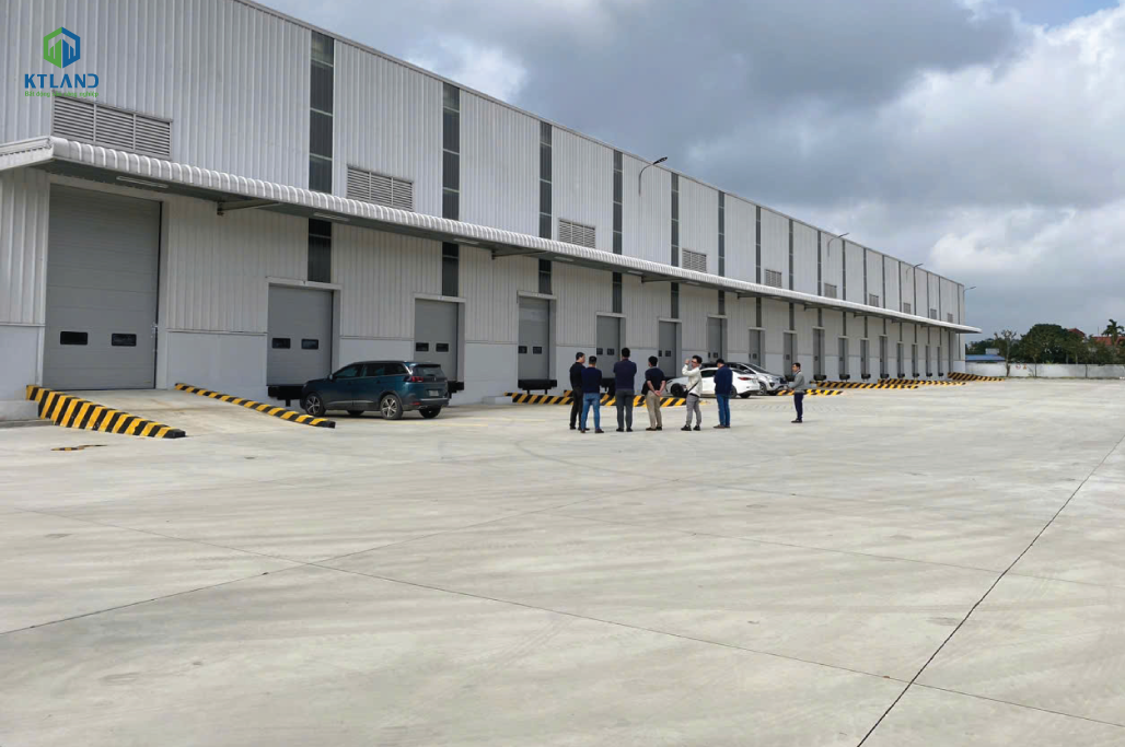 Kho xưởng xây dựng tiêu chuẩn công nghiệp tại KCN Thanh Oai