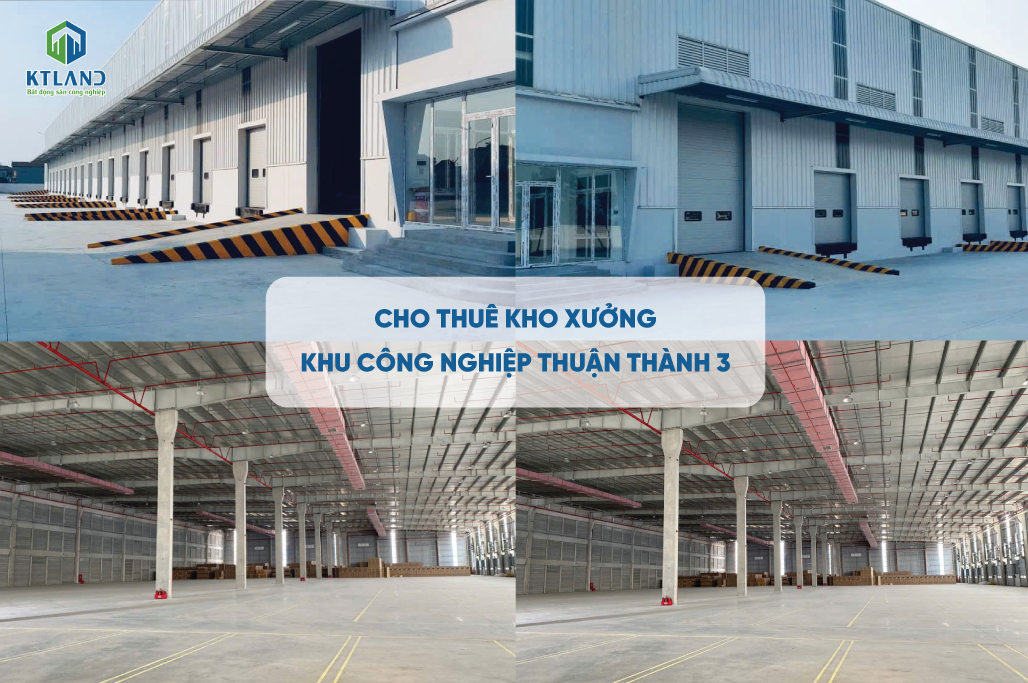 Cho thuê kho xưởng khu công nghiệp Thuận Thành 3