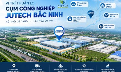 Vị trí cụm công nghiệp Jutech thuận lợi giao thông